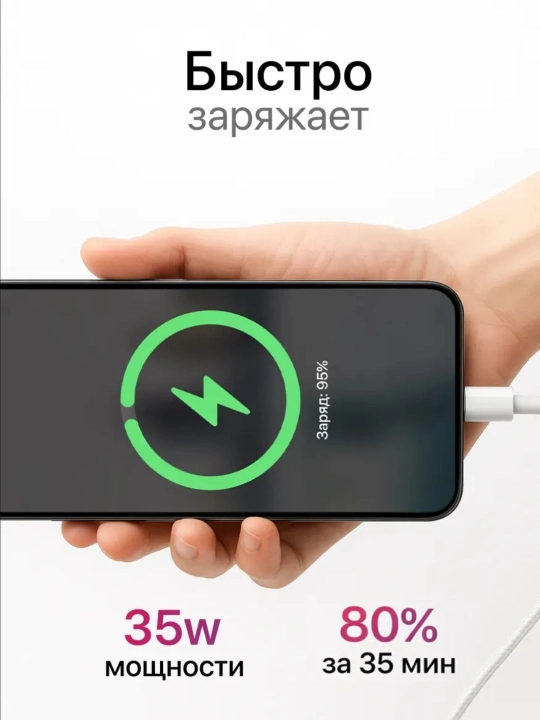 IPhone uchun Type-C to Type-C kabel 60W iPhone Zaryadchik USB-C - iPhone 15,16,17,18 uchun