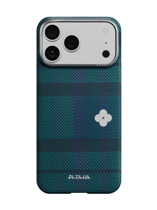 Chexol Pitaka Iphone 17 Pro, Pro Max, Magsafe bilan, ultra yupqa, o'ta mustahkam kevlardan