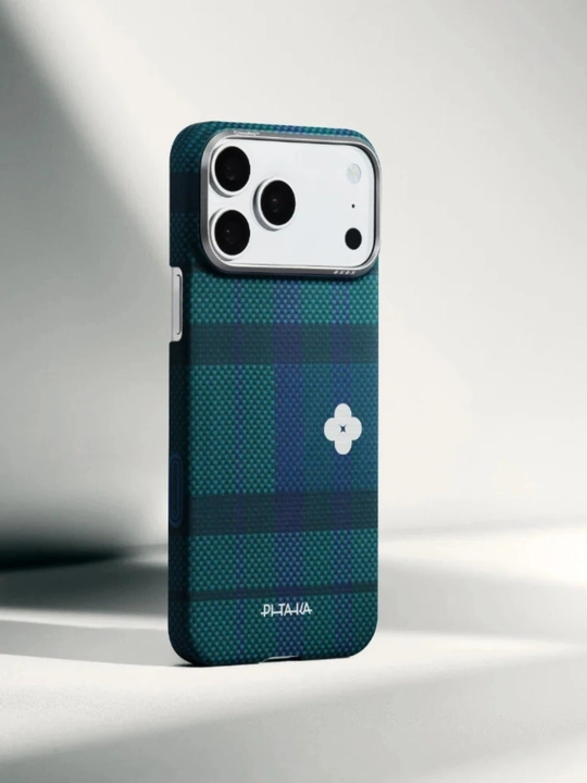 Chexol Pitaka Iphone 17 Pro, Pro Max, Magsafe bilan, ultra yupqa, o'ta mustahkam kevlardan