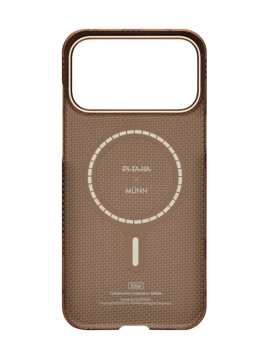 Chexol Pitaka Iphone 17 Pro, Pro Max, Magsafe bilan, ultra yupqa, o'ta mustahkam kevlardan
