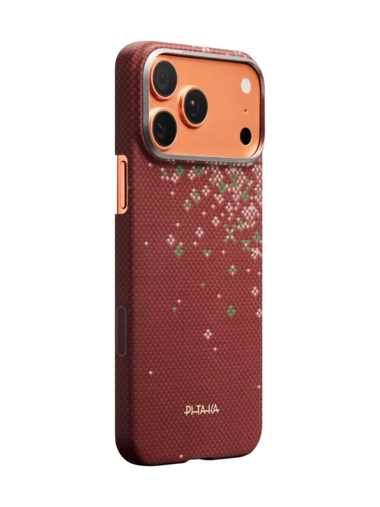 Chexol Pitaka Iphone 17 Pro, Pro Max, Magsafe bilan, ultra yupqa, o'ta mustahkam kevlardan