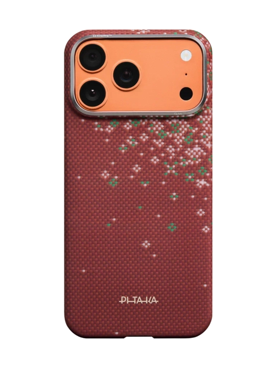 Chexol Pitaka Iphone 17 Pro, Pro Max, Magsafe bilan, ultra yupqa, o'ta mustahkam kevlardan