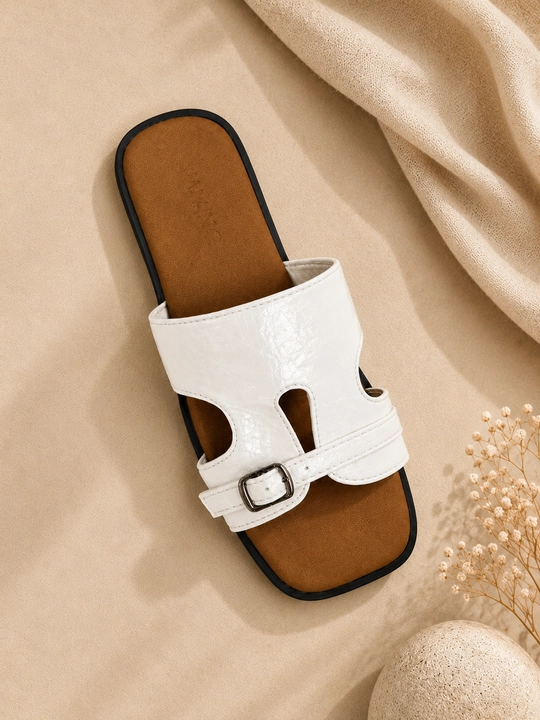 Женские премиум шлепанцы Dunyo Shoes Elegant Slide - 