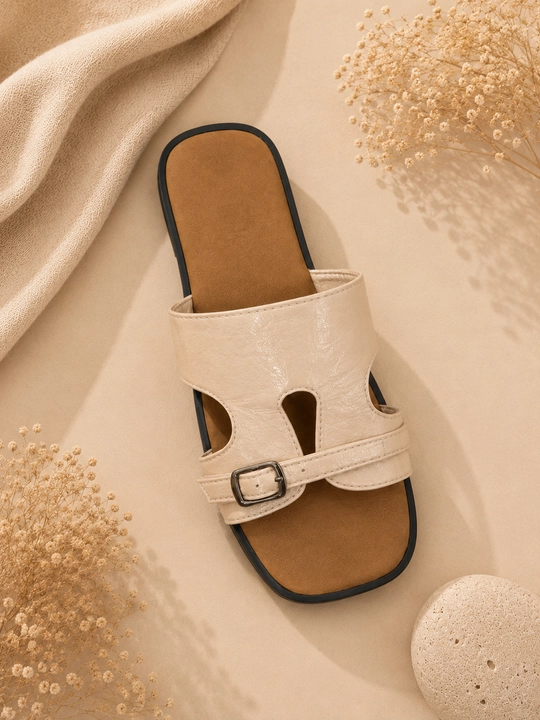 Женские премиум шлепанцы Dunyo Shoes Elegant Slide - 