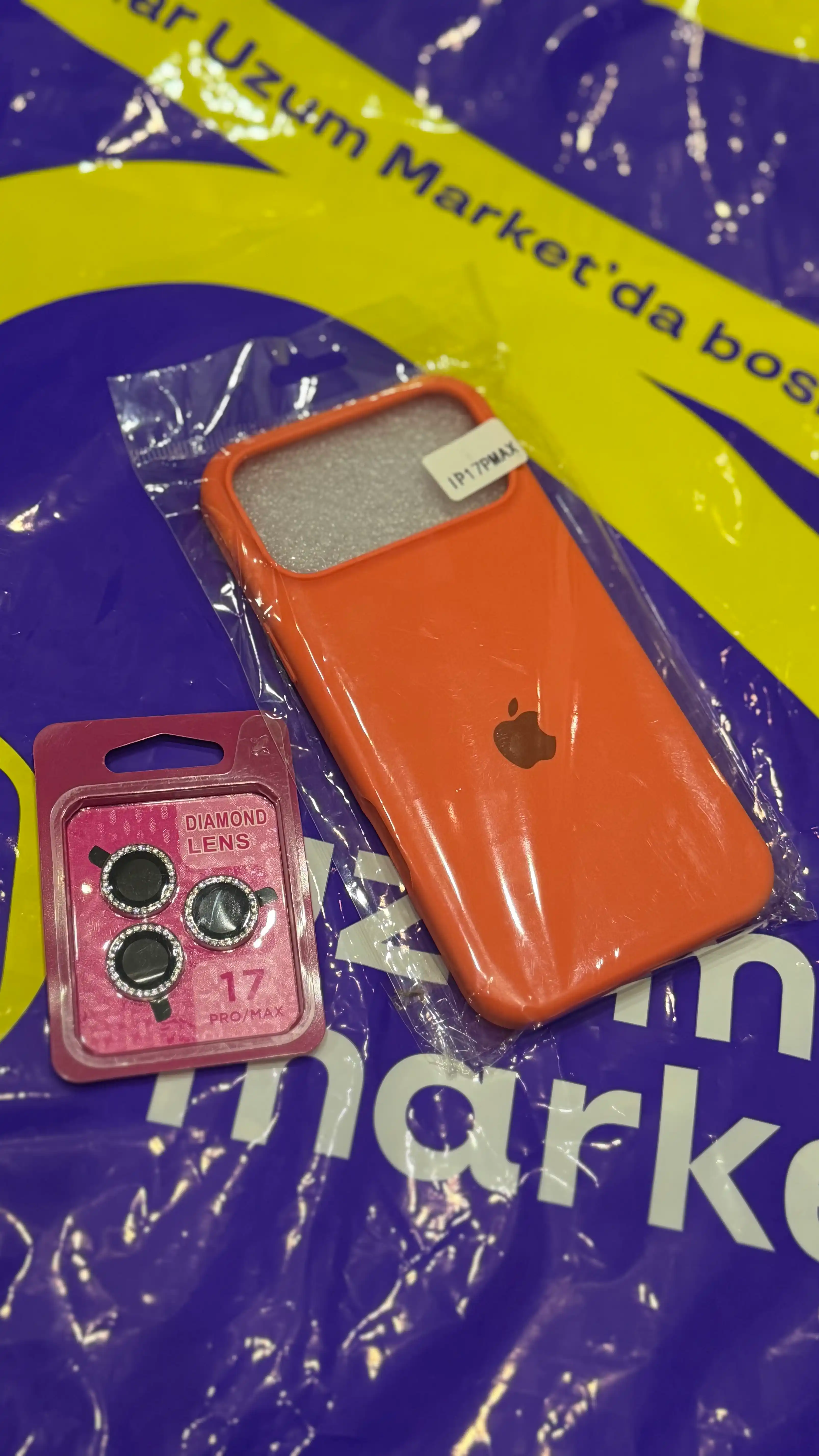 IPhone 13Pro, 14, 14 Pro, 15, 15 Pro, 16, 16 Pro, 17, 17 Pro kamerasi uchun himoya oynasi