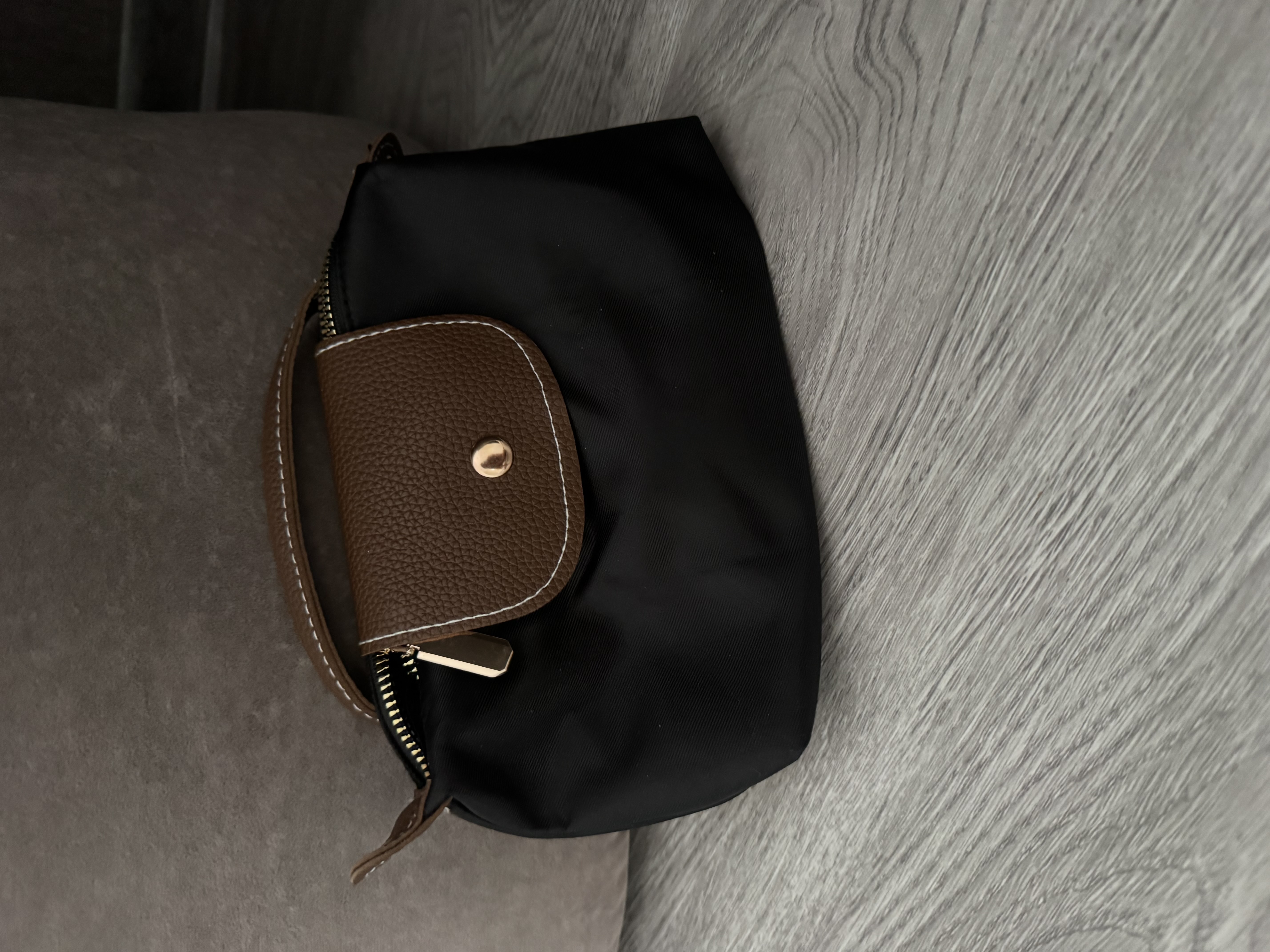 Mini Longchamp uslubidagi ayollar sumkasi, ixcham krossbodi va kosmetika sumkachasi