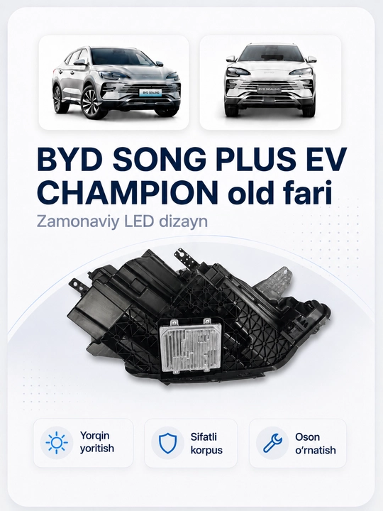 Фара для BYD SONG PLUS EV Champion, правая/левая