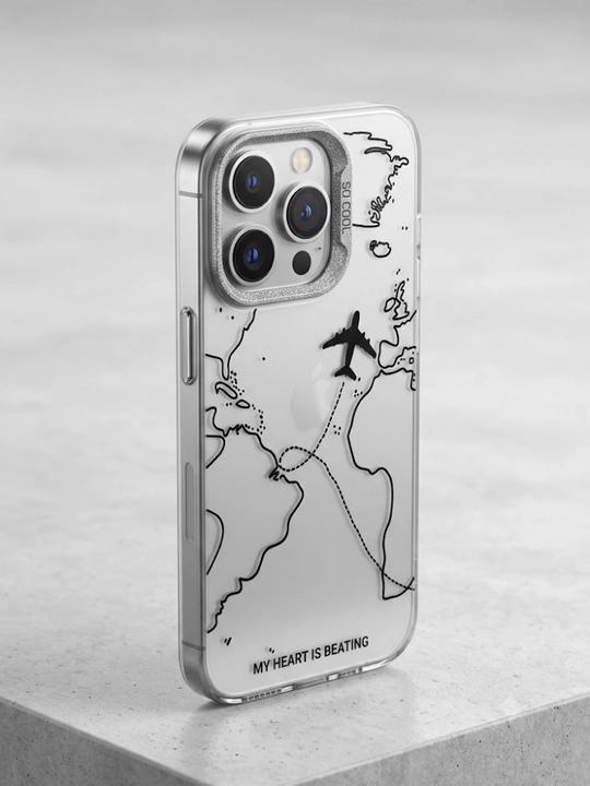 IPhone uchun chexollar 14, 15, 16, Pro, Max Mountain