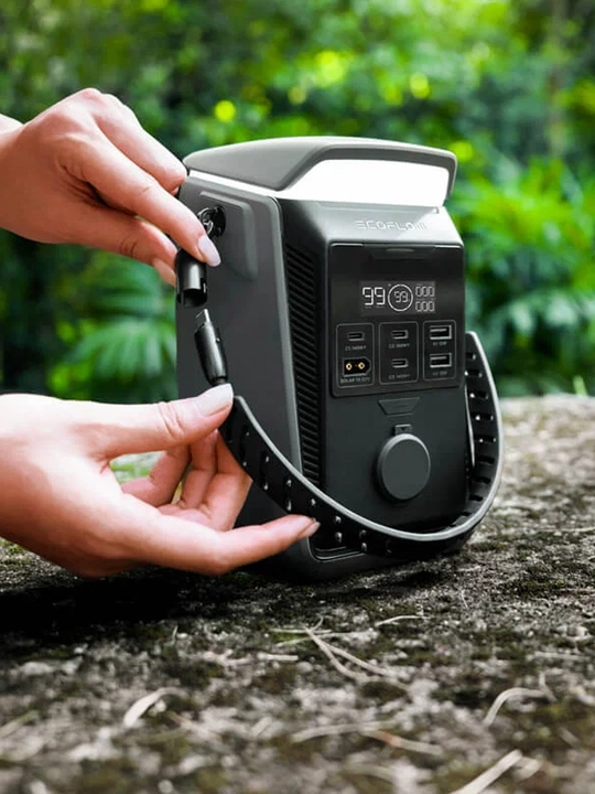 EcoFlow TRAIL Plus 300 DC Portativ Quvvat Stansiyasi 288Wh 300W USB-C 140W LiFePO4