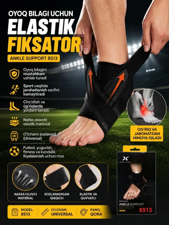 To‘piq bo‘g‘imini qo‘llab-quvvatlash uchun sport bint M.8513