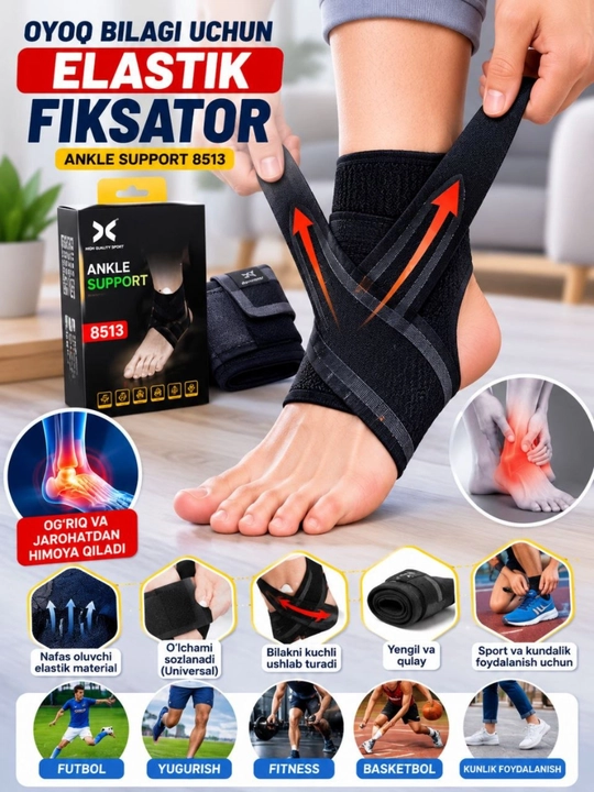 To‘piq bo‘g‘imini qo‘llab-quvvatlash uchun sport bint M.8513 - 