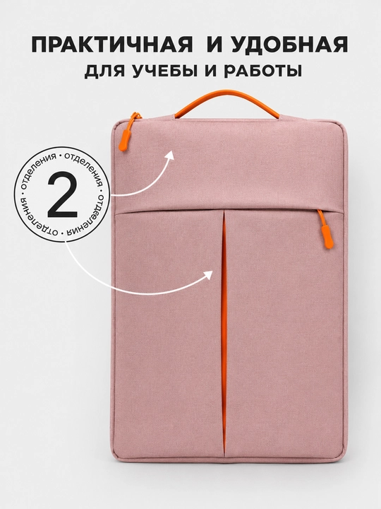 Сумка для MacBook и ноутбука 13–15.6″ – мягкая защита, удобная и лёгкая