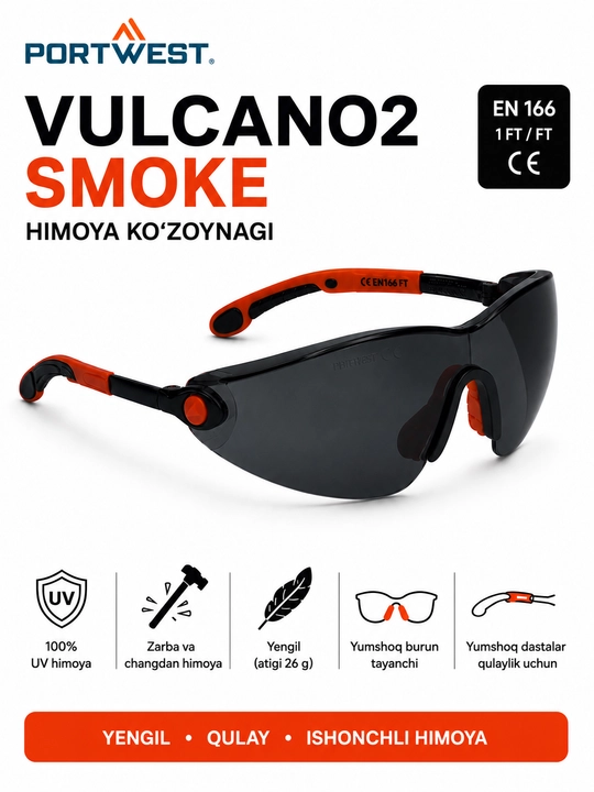 Himoya ko‘zoynagi — Ish uchun xavfsizlik ko‘zoynagi Usta ko‘zoynagi