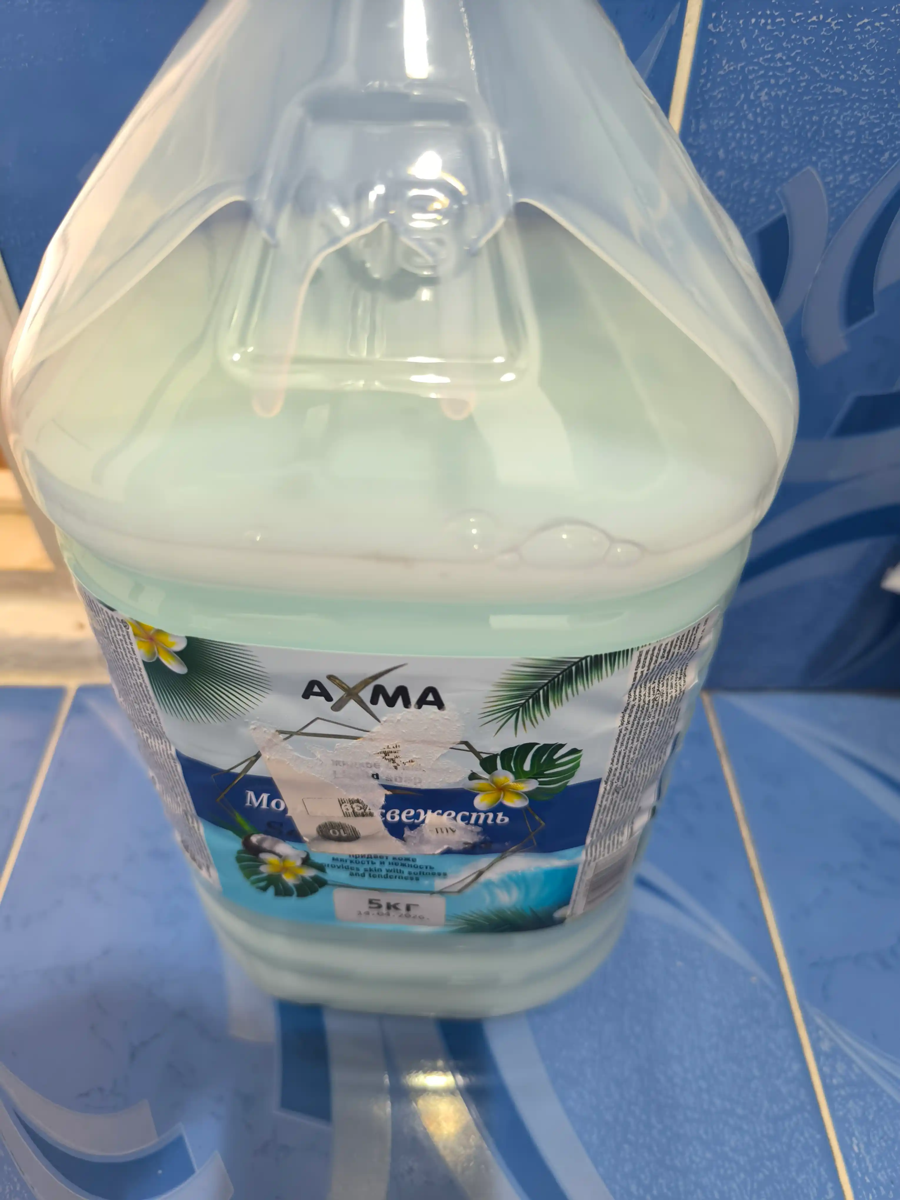 Suyuq sovun Axma, dengiz tozaligi, 5 kg