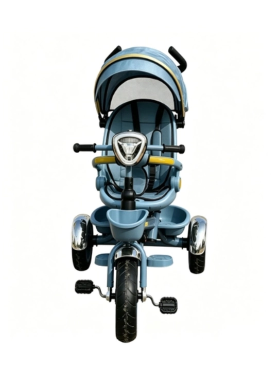 Bolalar velosiped-kolyaska 360°, 1-6 yosh, musiqa va yorug‘lik, 50 kg gacha