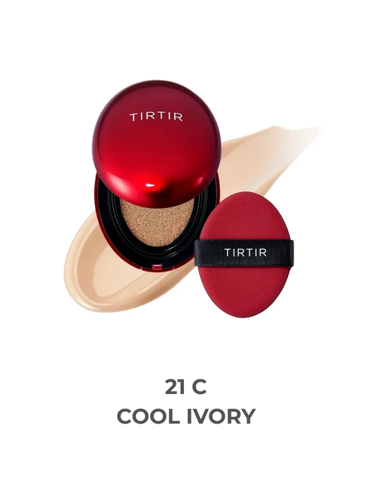 Кушон для лица, стойкий, с полуматовым финишем TIRTIR Mask Fit Red Cushion SPF40 PA++18 гр - 