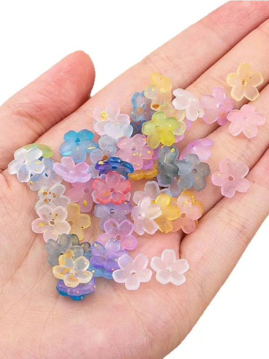 Qo'l ishi uchun dekor gullar, sun'iy bezak gullari, DIY va handmade uchun
