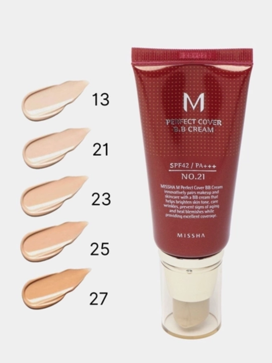 Yuz uchun "Misha BB Cream" rangli VV kremi, 50 ml - 