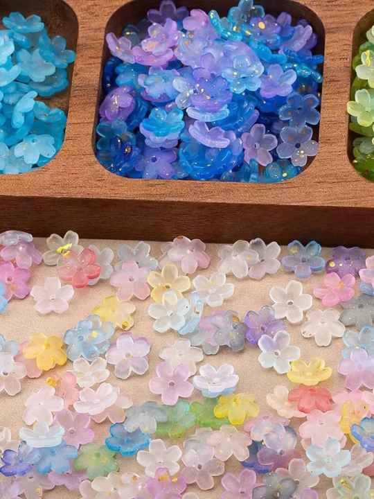 Qo'l ishi uchun dekor gullar, sun'iy bezak gullari, DIY va handmade uchun