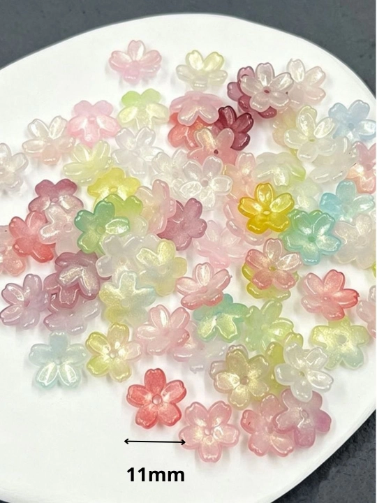 Qo'l ishi uchun dekor gullar, sun'iy bezak gullari, DIY va handmade uchun