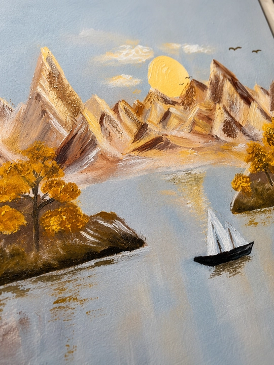 Картины ручной работы, интерьерная живопись, авторская коллекция Seascape Collection