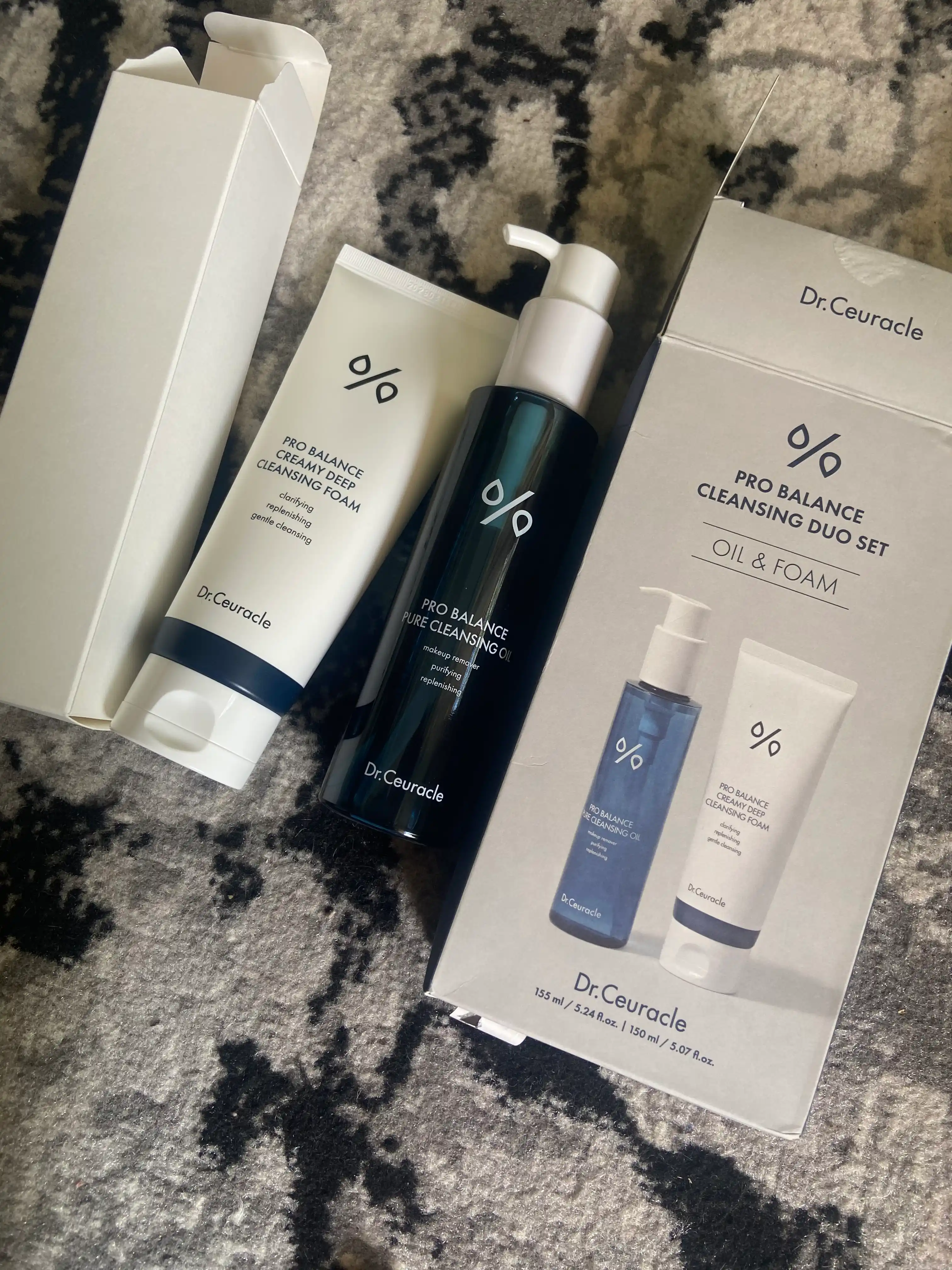Dr.Ceuracle Pro Balance Cleansing Duo — двухэтапный набор для очищения макияжа