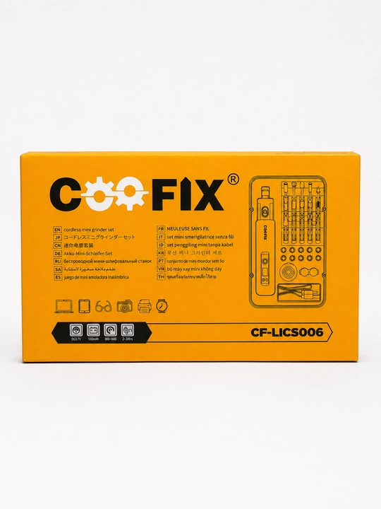 COOFIX Akkumulyatorli mini gravyor