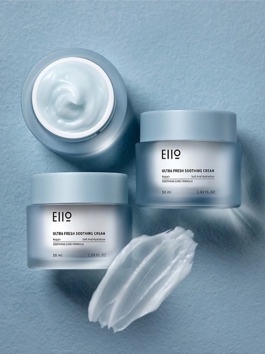 Крем для лица успокаивающий EIIO Ultra Fresh Soothing Cream 50 мл