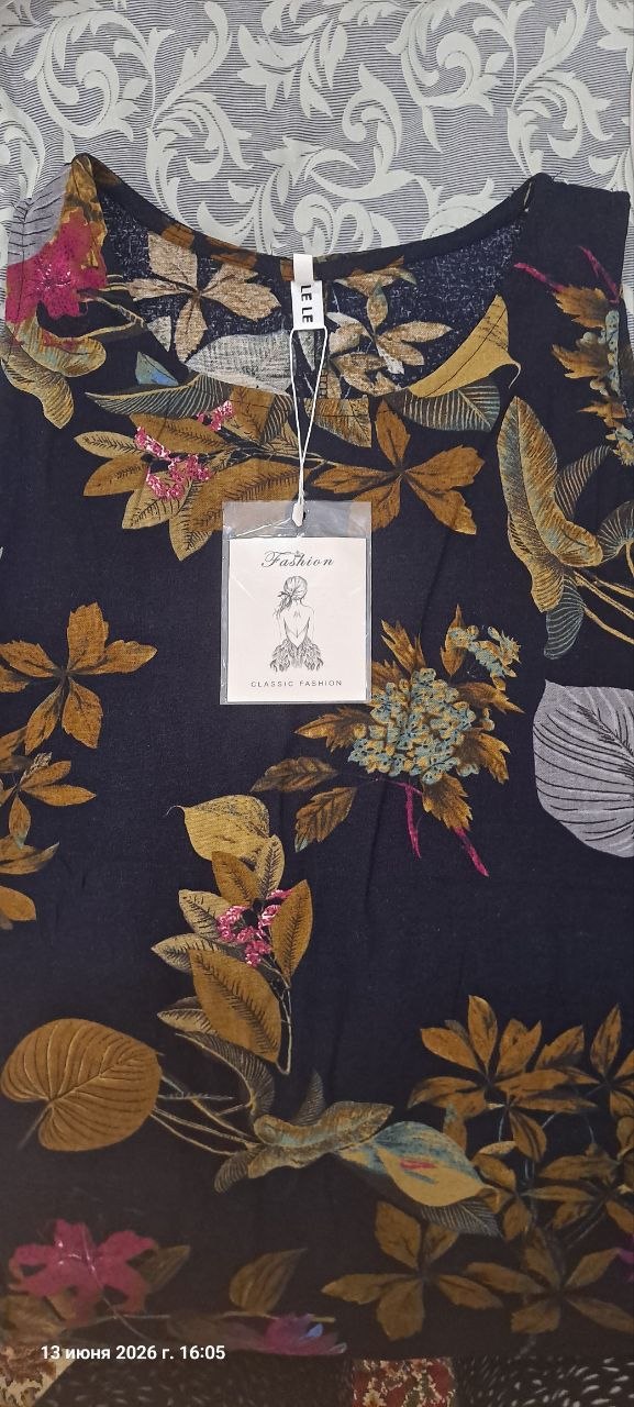 Yozgi  sarafan ayollar uchun, zig‘ir — ELLY FASHION