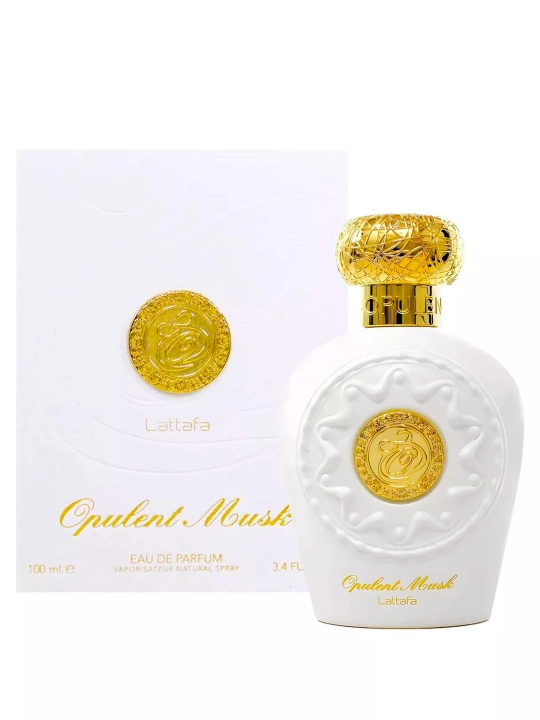 Lattafa Opulent Musk женский парфюм, 100 мл, арабские, женские духи, аналог Baccarat Rouge 540