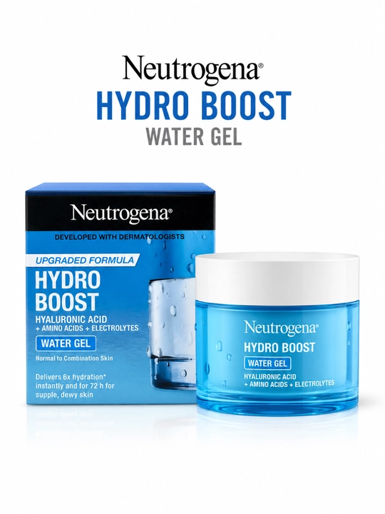 Neutrogena Hydro Boost Water Gel, Yuz uchun namlantiruvchi gel, 50 ml