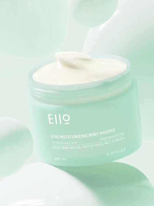 Лосьон для тела Увлажняющий, мусс для тела EIIO Moisturizing Body Mousse, 200 мл
