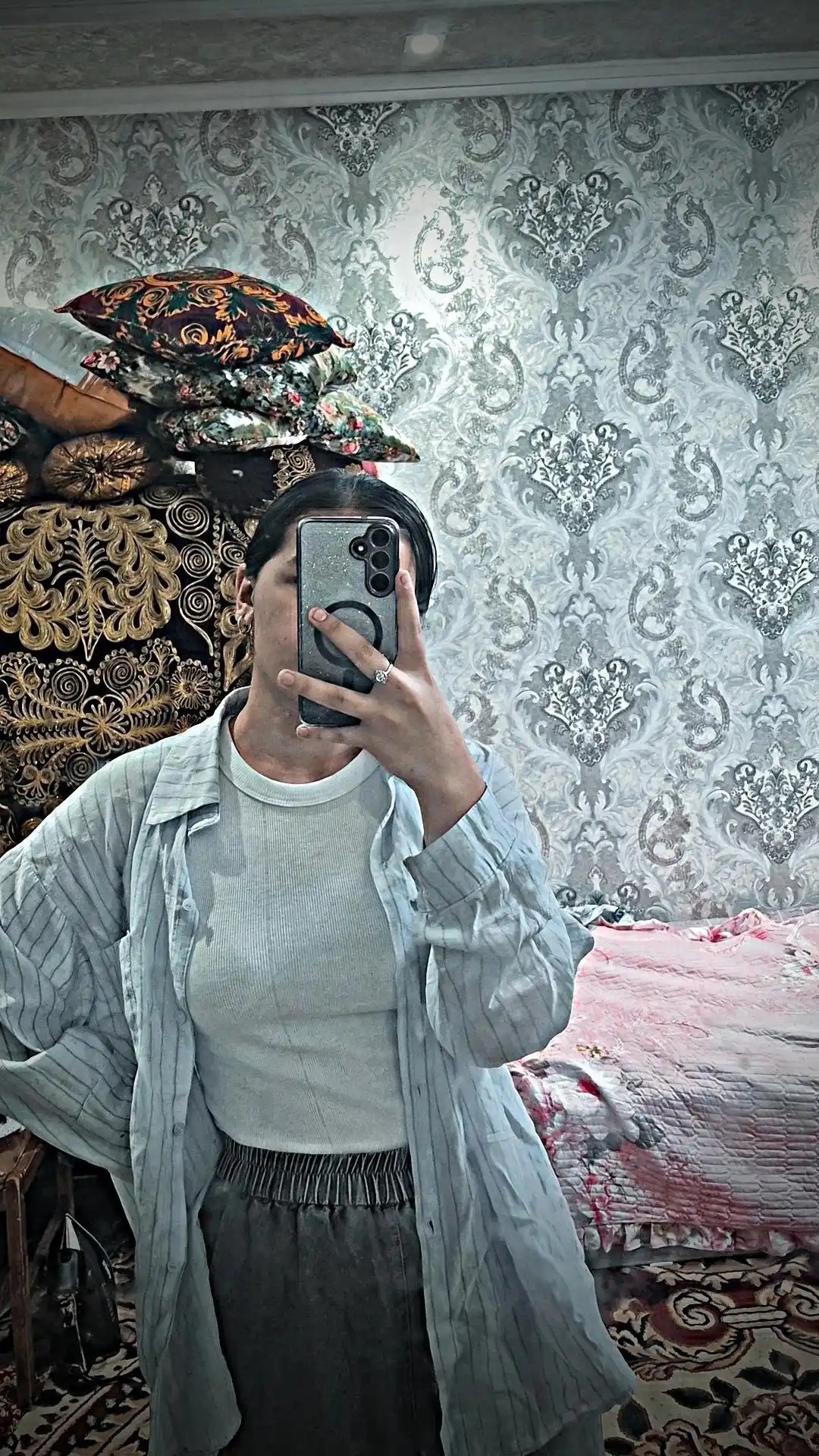 Krop top mayka, futbolka qizlar va ayollar uchun 95% paxtadan