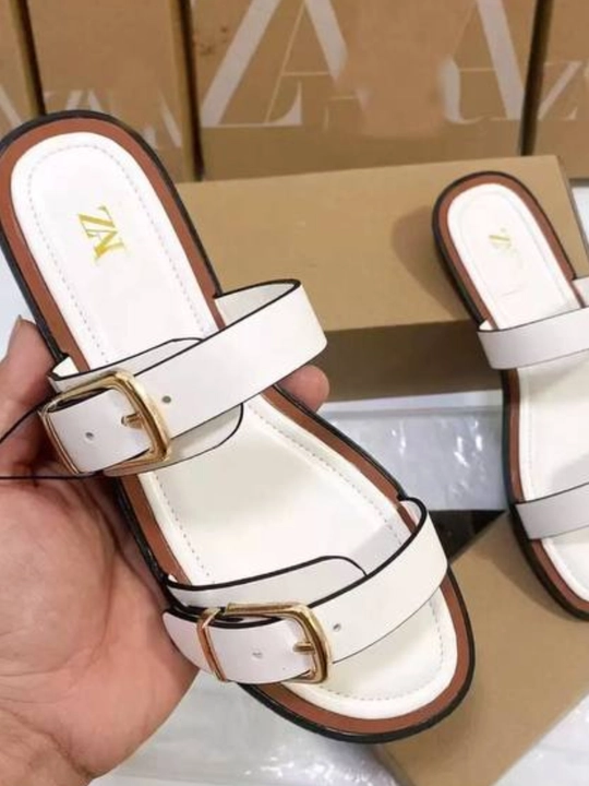 Летние женские тапочки Zara