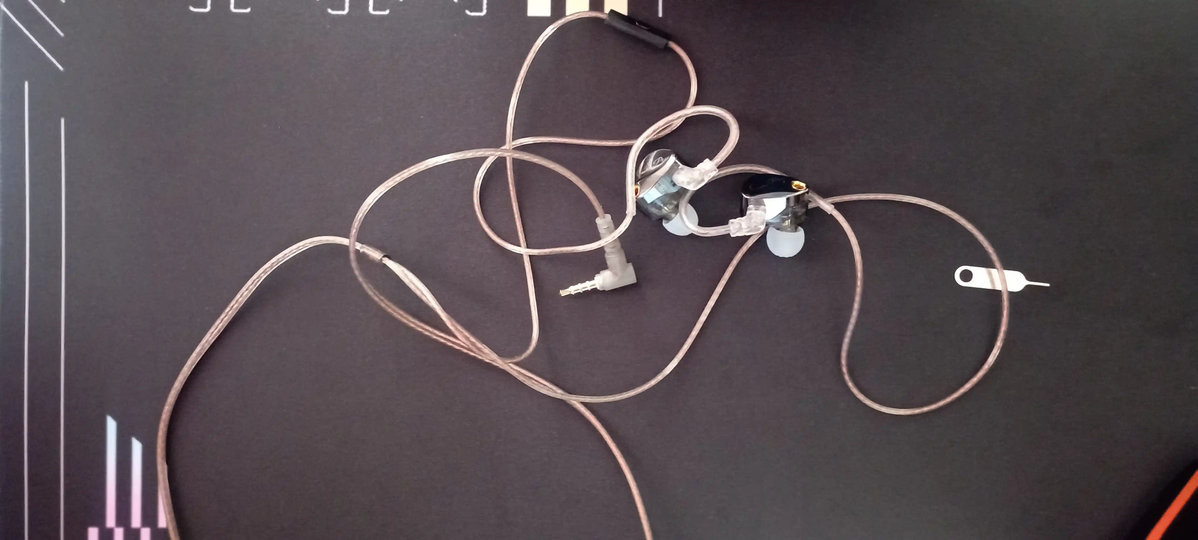 KZ Castor Pro проводные Hi-Fi IEM мониторные, с мощным басом и микрофоном наушники