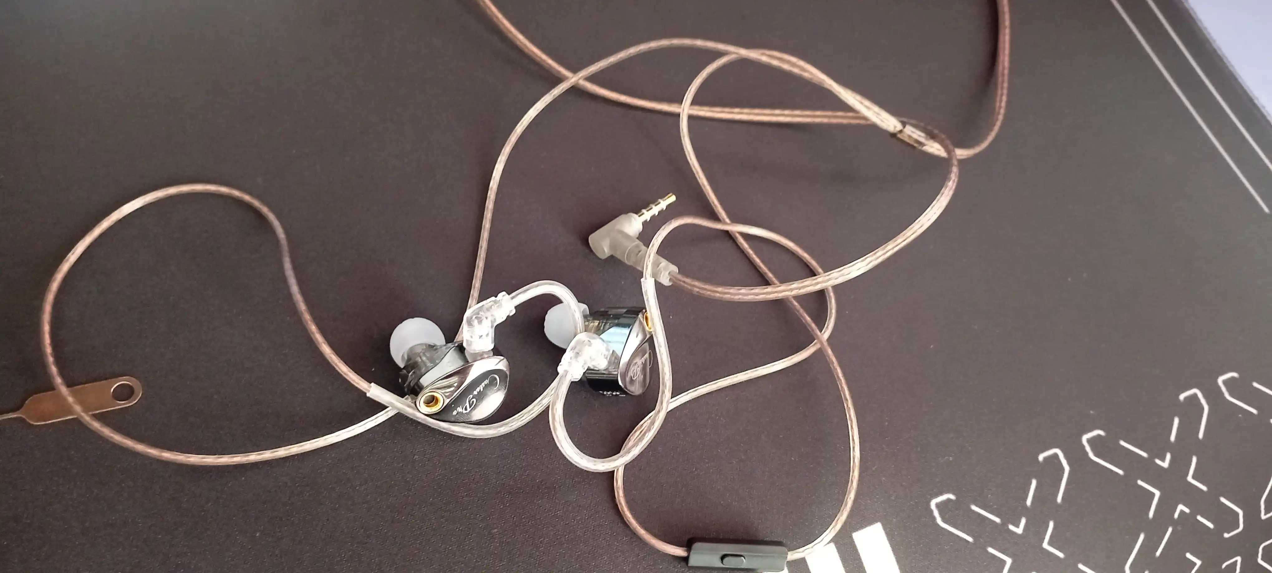 KZ Castor Pro проводные Hi-Fi IEM мониторные, с мощным басом и микрофоном наушники