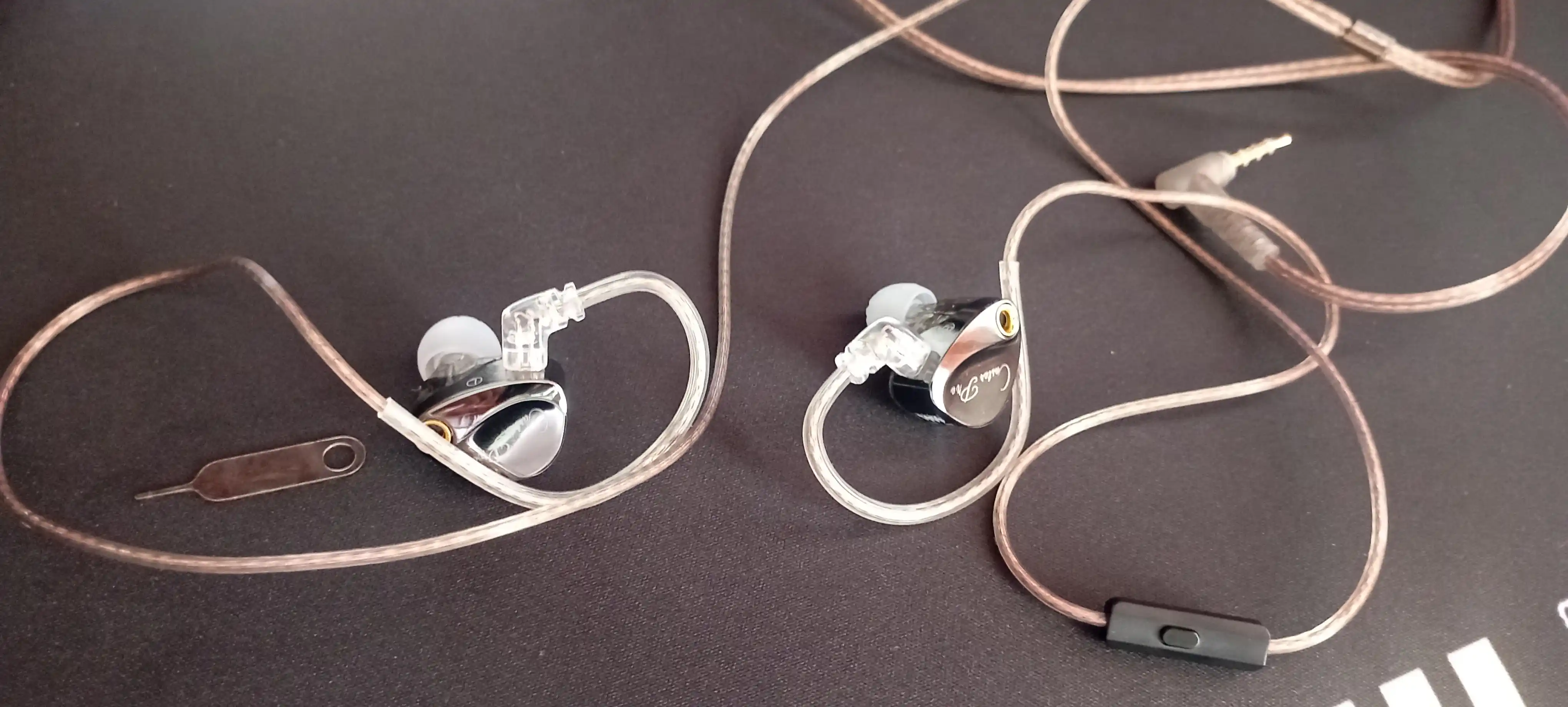 KZ Castor Pro проводные Hi-Fi IEM мониторные, с мощным басом и микрофоном наушники