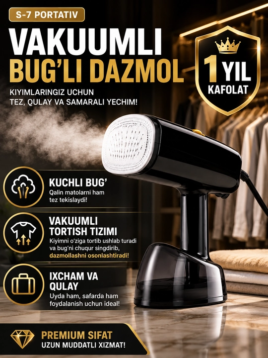 Bug‘li dazmollagich Kitchen CareStyle S7 Pro - 