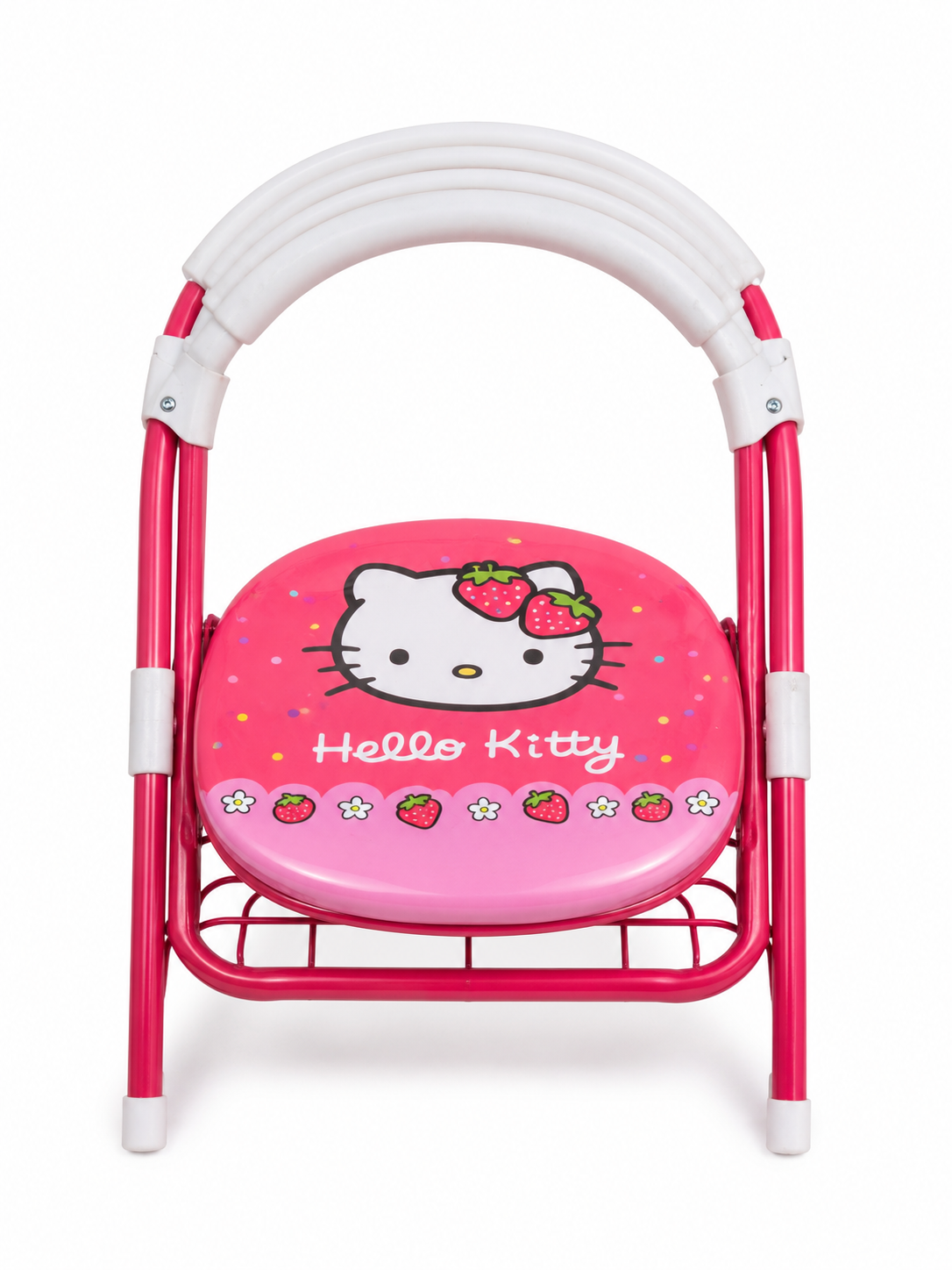 Детский складной круглый стульчик с дизайном Hello Kitty