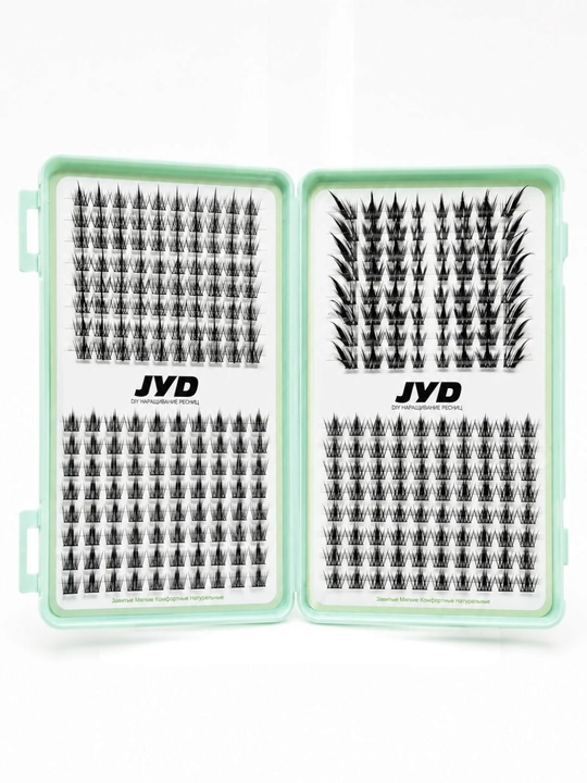 JYD DIY Bond & Seal va pinset bilan kiprik o‘stirish to‘plami