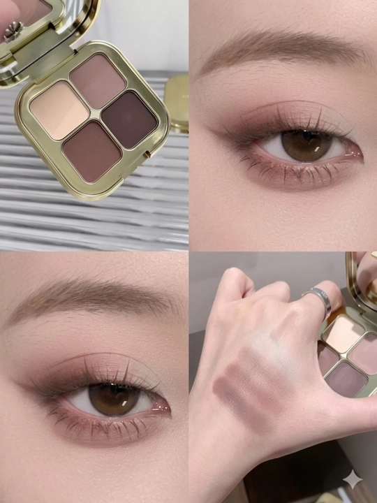 Тени для век, палетка теней, макияж, для женщин,контур лица, матовый контур