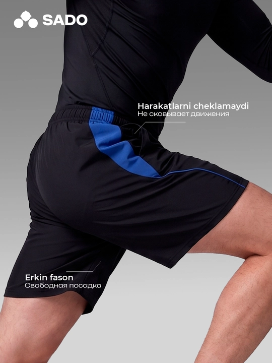 Erkaklar sport shortigi SADO