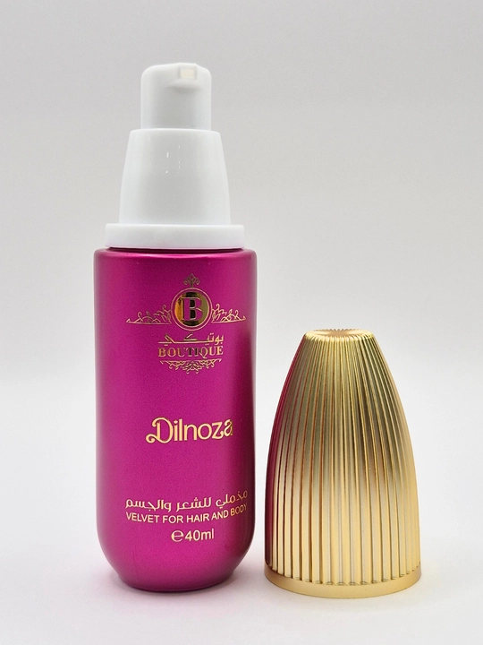 "Dilnoza" Boutique "Velvet Hair and Body" soch va tana uchun parfyumlangan sprey-mist, 40 ml