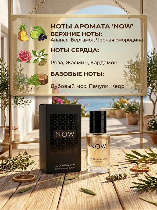Набор парфюмированной воды для мужчин, IMAGINATION, NOW, YOU, 20 мл