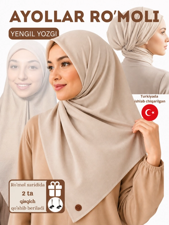 Ro‘mol, ayollar uchun aksessuarlar, ayollar uchun ro‘mollar - 