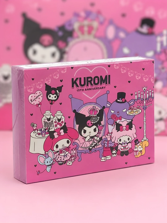 Qizlar uchun Kuromi advent kalendar o'yinchoqlar va aksessuarlar to'plami