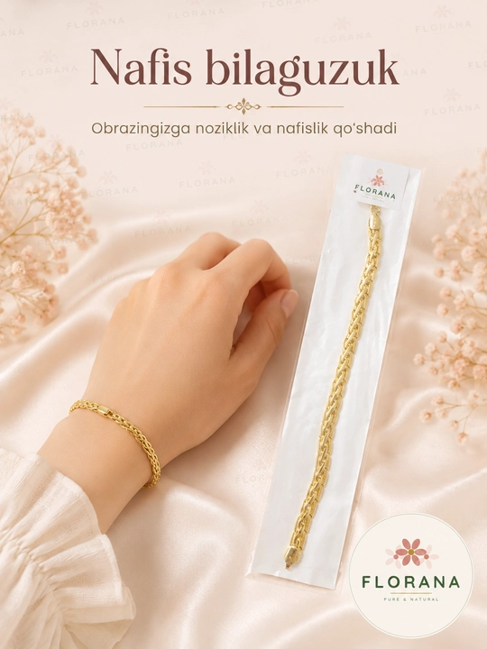 RADI Jewelry oltin bilaguzugi, yirik zanjir, ayollar uchun yuqori sifatli dizayn