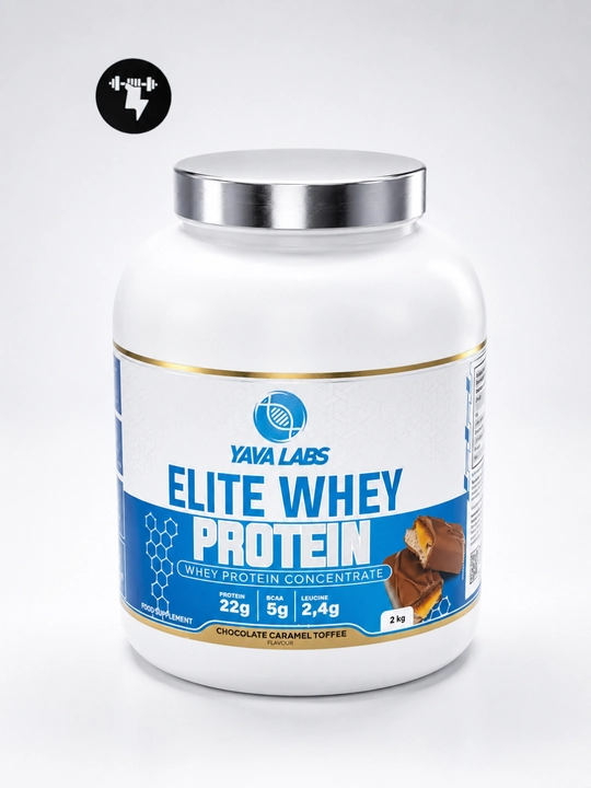 YAVA Labs Elite Whey protein 2 kg shokoladli karamel ta’mi