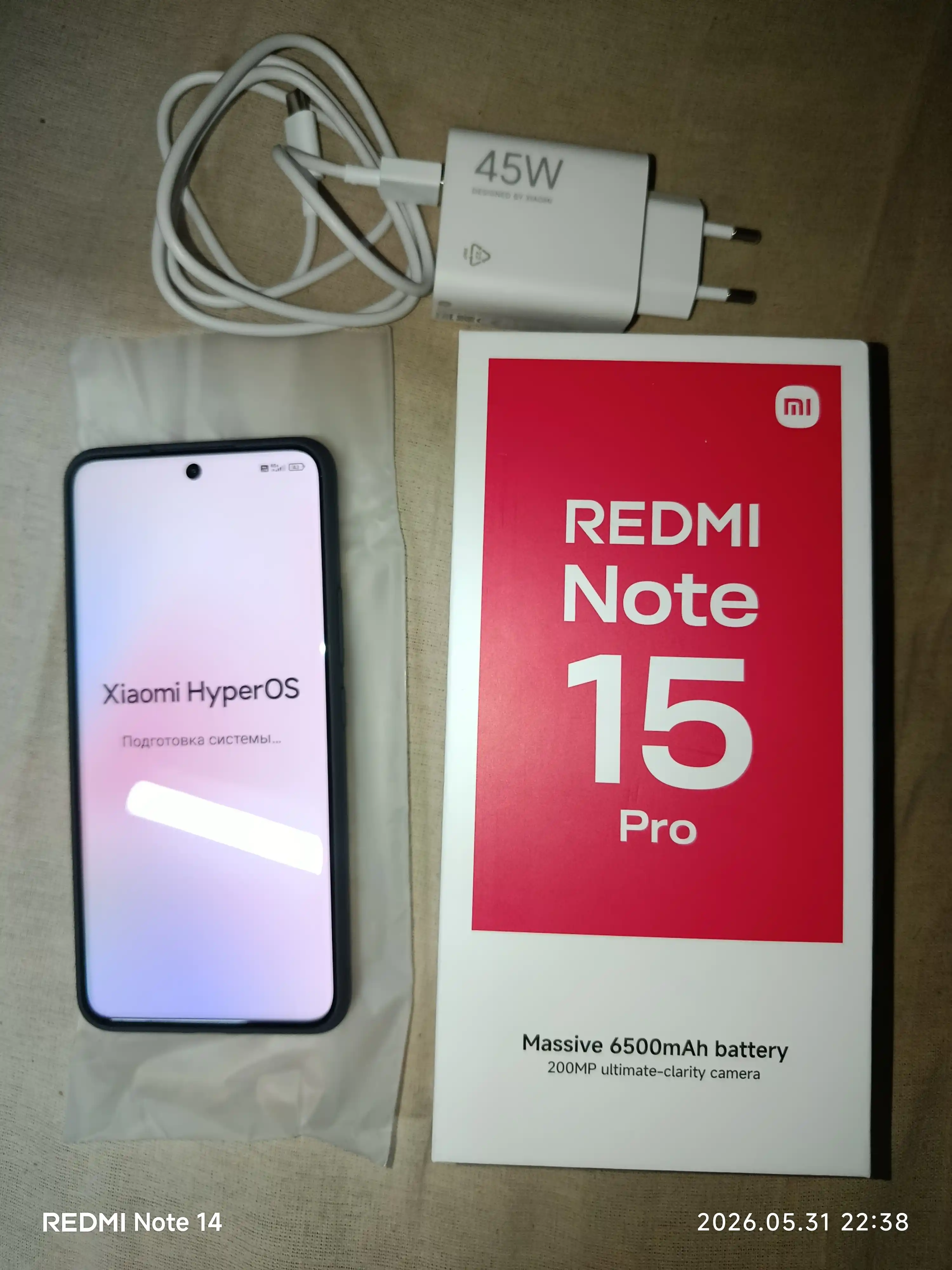 Redmi Note 15 Pro smartfon 120Hz AMOLED, 200MP kamera, 5000 mAh tez zaryad