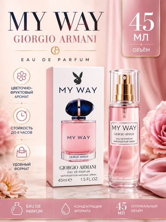 Женские духи с феромонами Pheromone My Way Giorgio Armani 45 мл - 
